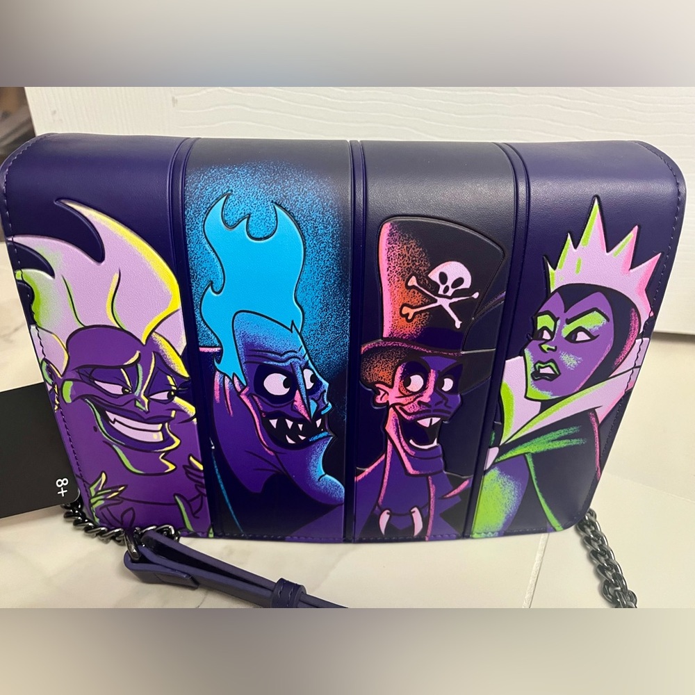Loungefly Villains in the Dark Crossbody